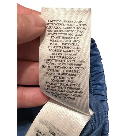 RLX Ralph Lauren Layered Rip Stop Blue Drawstring Short Size Medium NWT - Picture 4 of 7